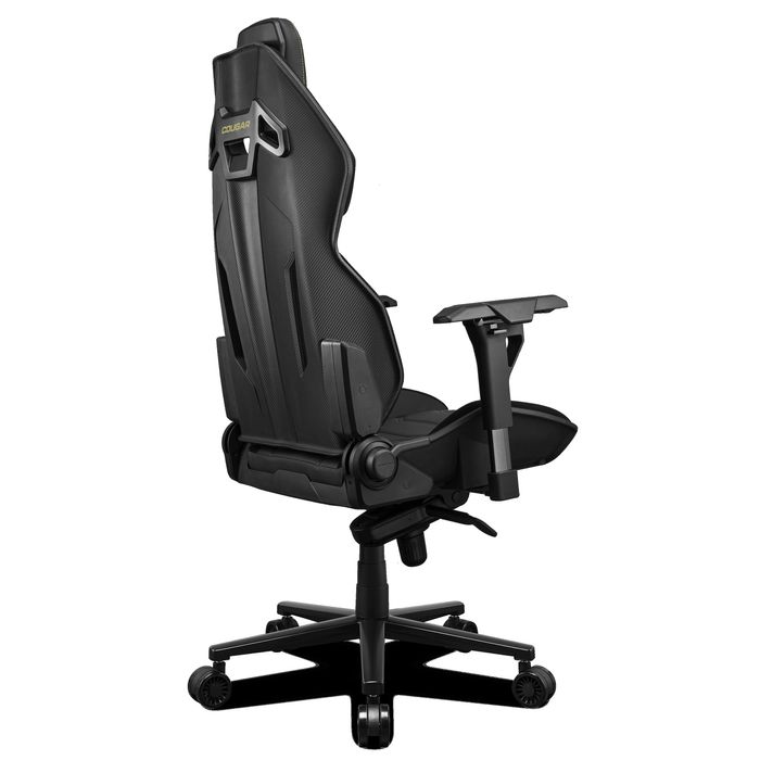 4710483775338-Fauteuil Gamer HOTROD ROYAL - accoudoirs réglables - appui-tête intégré - noir et or--7