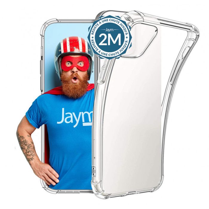 3701263525398-Jaym - Coque 2M pour Samsung Galaxy A05S - transparent--0