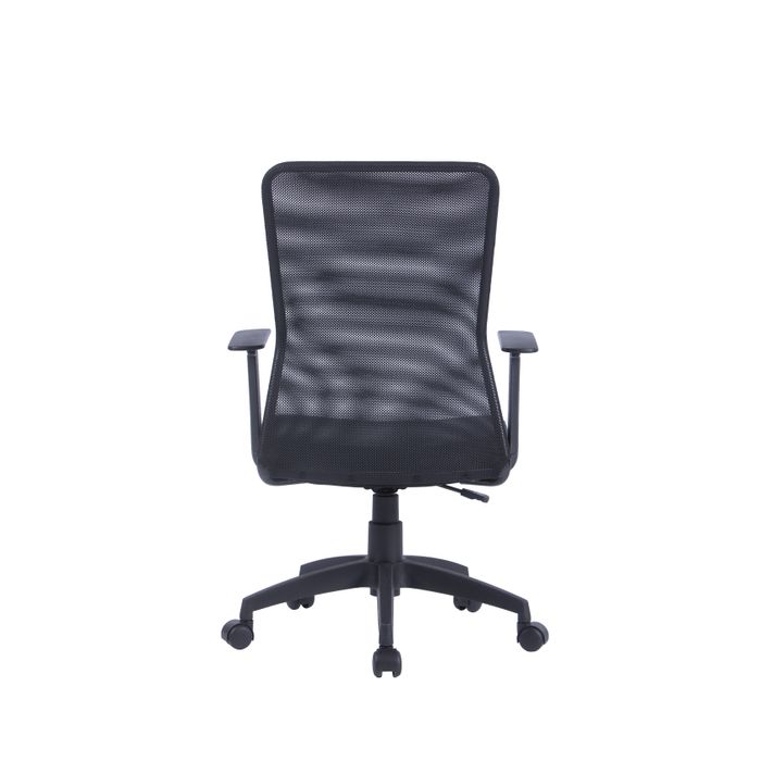 0404051839938-Fauteuil de bureau SENAS - accoudoirs fixes - noir--5