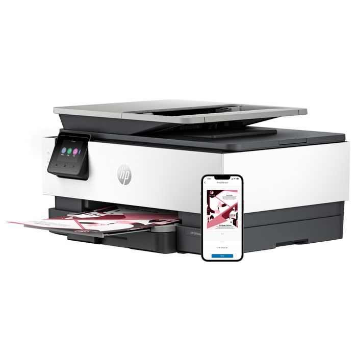 196337163874-HP Officejet Pro 8122e All-in-One - Imprimante multifonction jet d'encre couleur - A4  - USB 2.0, LAN, W--8