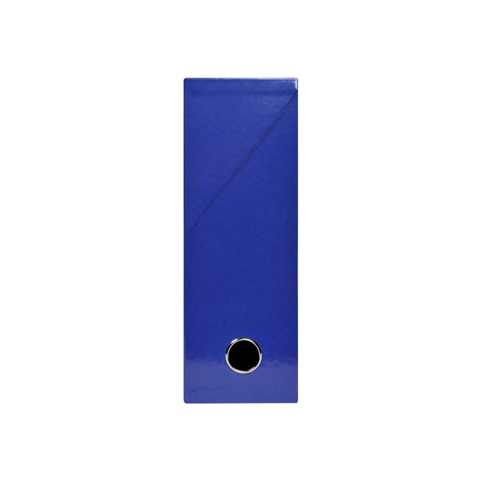 3130630899228-Exacompta Iderama - Boîte de transfert - dos 90 mm - bleu foncé-Droite-1