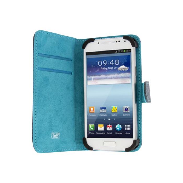 3303170071038-T'nB FOLIO UNIV. TEL TWIN - Size S - protection à rabat pour téléphone portable-Angle droit-1