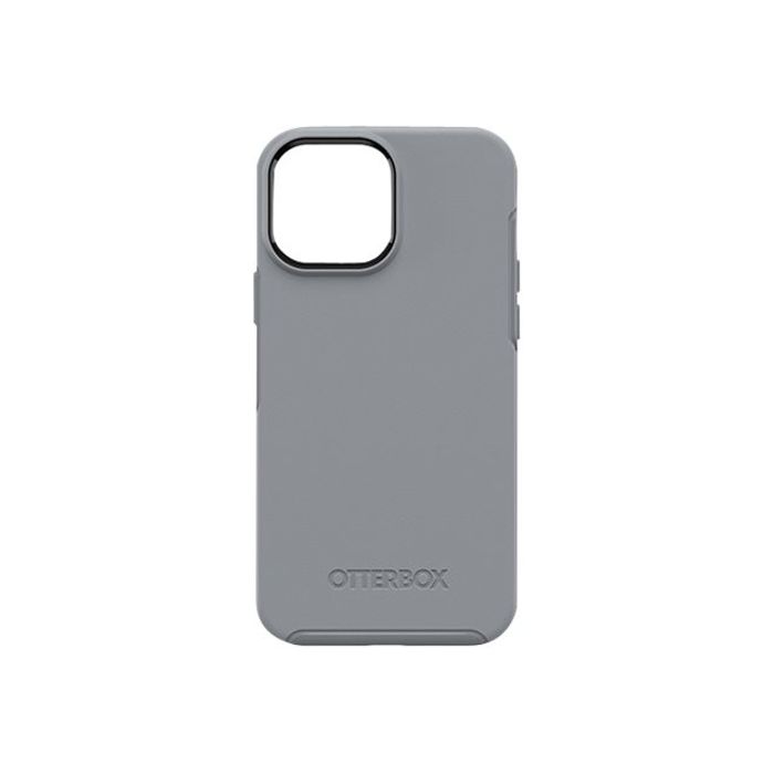 0840104273494-OtterBox Symmetry Series - coque de protection avec MagSafe pour iPhone 13 Pro Max - gris-Arrière-0