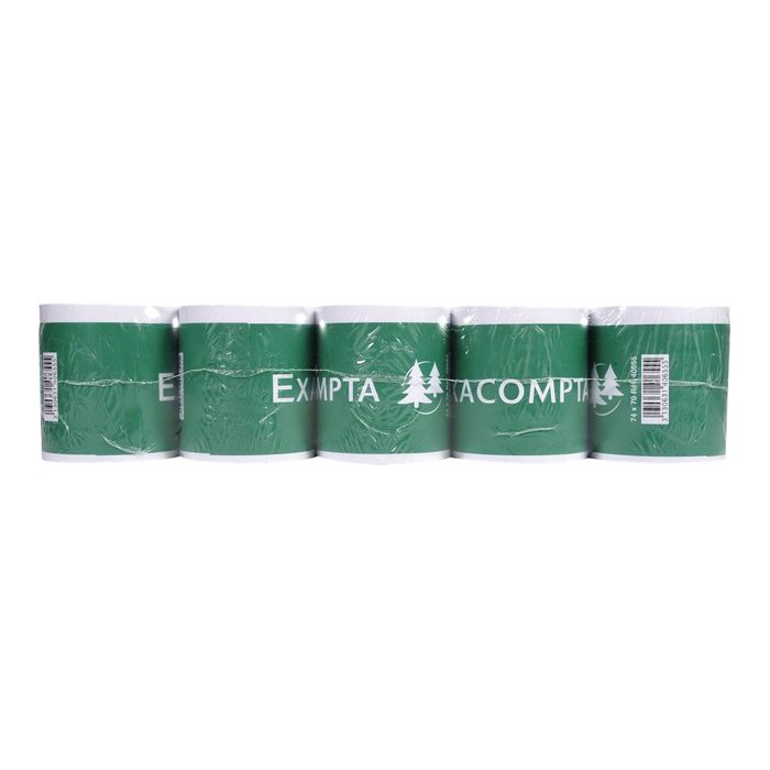 3130634406552-Exacompta - 50 Bobines offset - rouleaux calculatrices - 74 x 70 x 12 mm-Gros plan-0