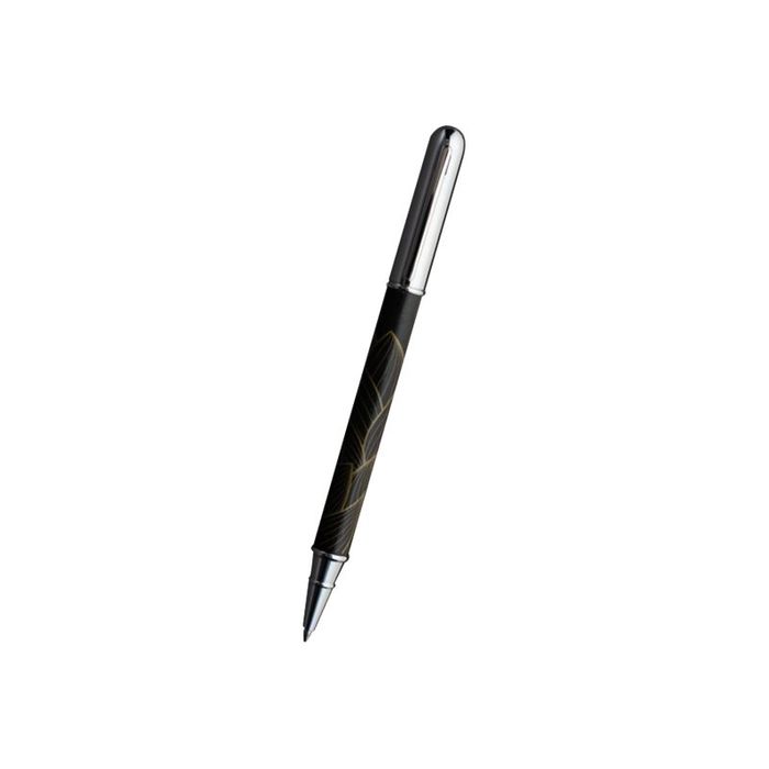 3108722411559-Oberthur Canopée - Stylo à bille ébène -Angle gauche-1