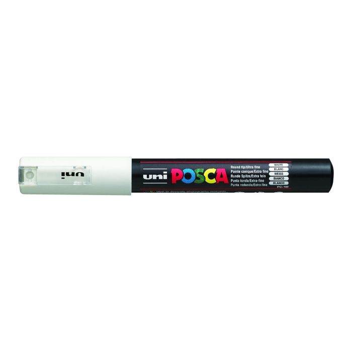 4902778653951-Posca - Marqueur peinture pointe extra fine - blanc-Angle gauche-0