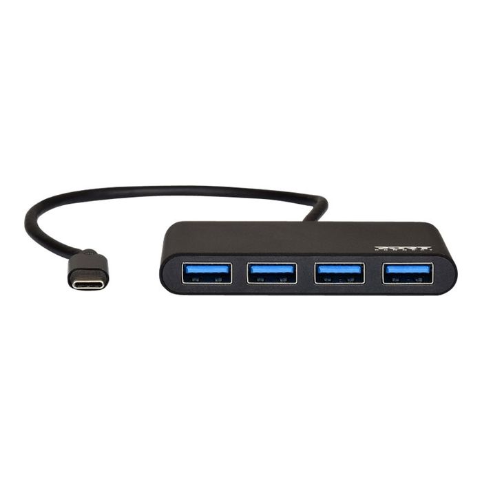 3567049001230-PORT Connect - Hub 4 ports USB 3.0 Type C -Avant-3