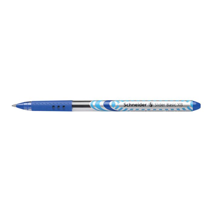 4004675044075-Schneider Slider Basic - Stylo à bille - bleu - 1.4 mm - trait large-Angle gauche-2