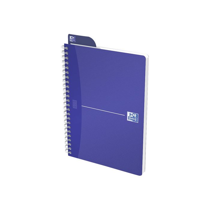 3020120029337-Oxford Office MyColours - Cahier polypro à spirale - A5 - 180 pages - petits carreaux (5x5 mm) - disponibl-Angle droit-3