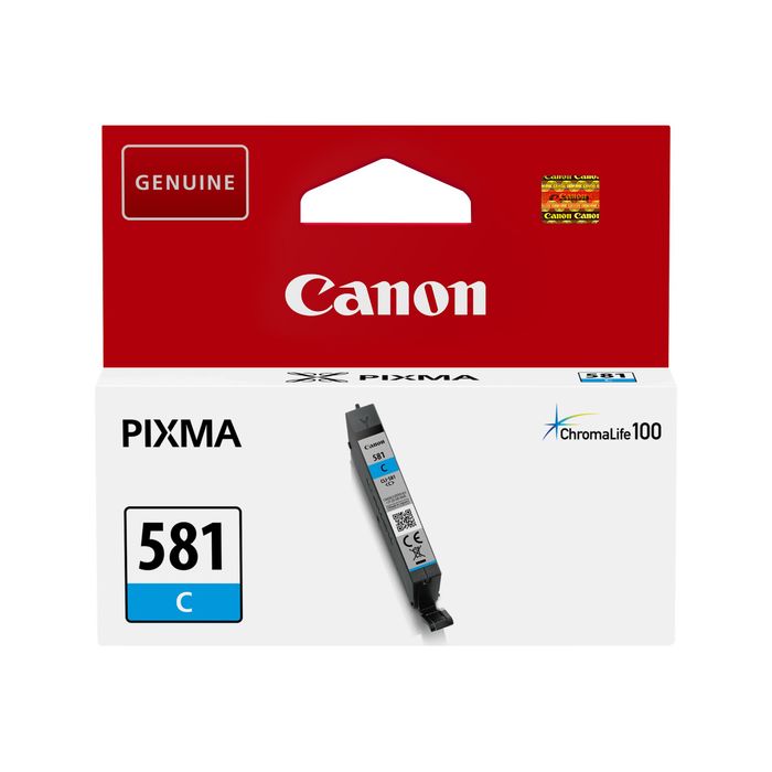 4549292087086-Canon CLI-581 - cyan - cartouche d'encre originale-Avant-2