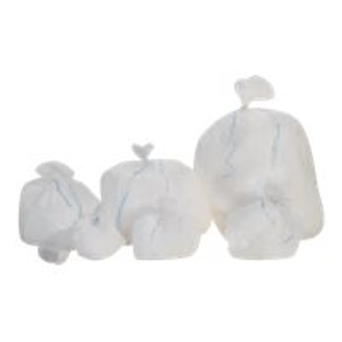 3221170013196-Promosac Médiprotec - 50 Sacs poubelle blanc 20L-Avant-0