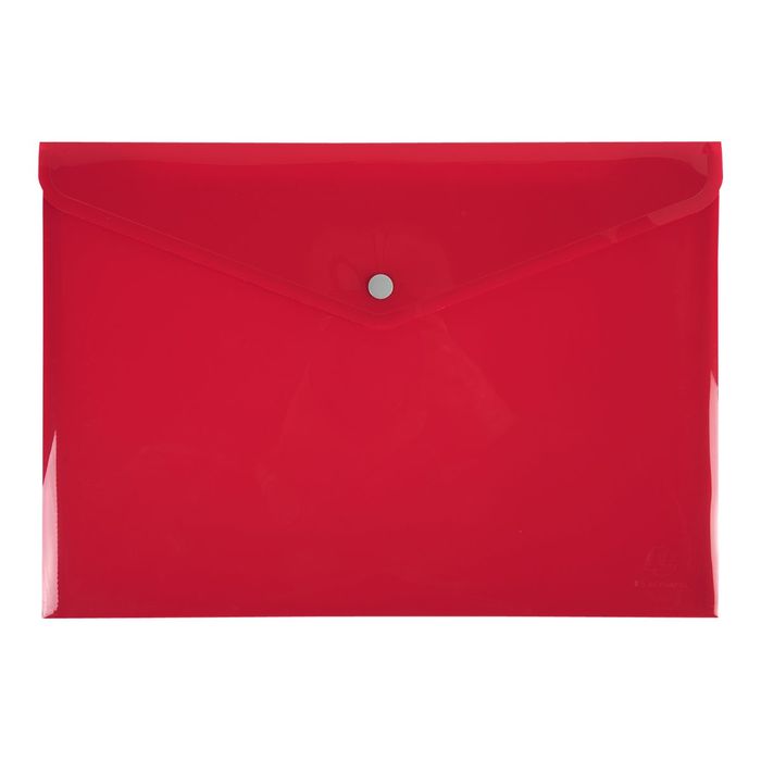 3130630344506-Exacompta Iderama - Pochette enveloppe - format A4 - bouton pression - disponible dans différente-Avant-3