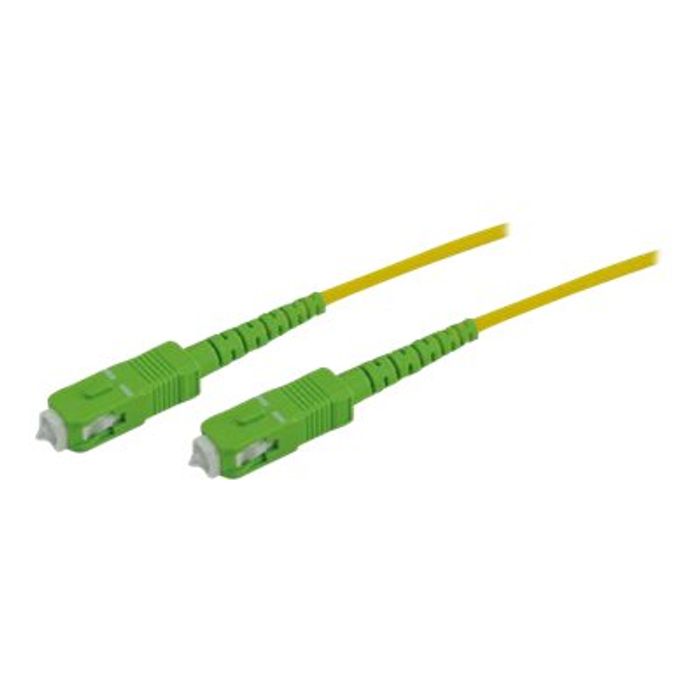 3700224767556-MCL Samar câble réseau fibre optique - 5 m - vert-Angle droit-0