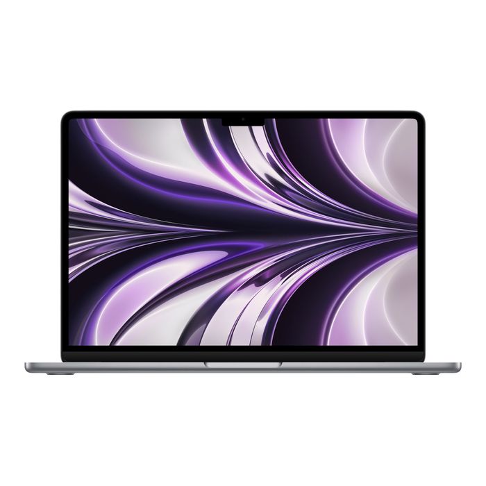 0194253080299-Apple MacBook Air - MacBook 13.6" - M2 - 8 Go RAM - 256 Go SSD - gris sidéral-Avant-0