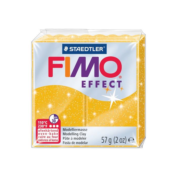 4007817802281-Pâte Fimo EFFECT -  Quartz citron - 57G-Angle droit-1