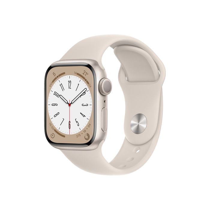 194253150572-Apple Watch Series 8 (GPS) - montre connectée 41 mm - 32 Go-Angle droit-0