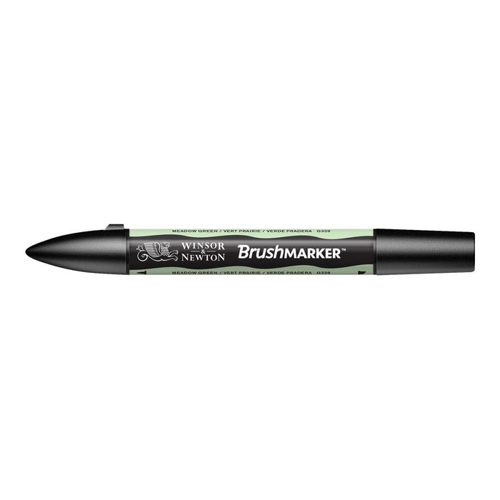 0884955043196-BrushMarker - Stylo pinceau et marqueur - vert prairie-Angle gauche-2