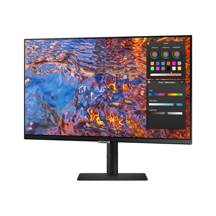 8806094355796-Samsung S27B800PXU - écran LED 27" - 4K - HDR-Angle droit-2