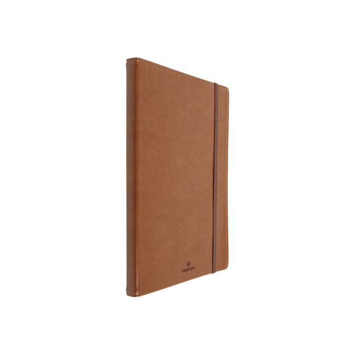 3108725884138-Oberthur Balthazar - Carnet souple A5 - cognac-Angle gauche-1