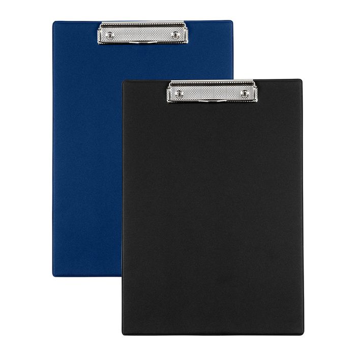 3135250503135-Viquel - Porte bloc à pince - A4 - disponible en noir ou en bleu--1