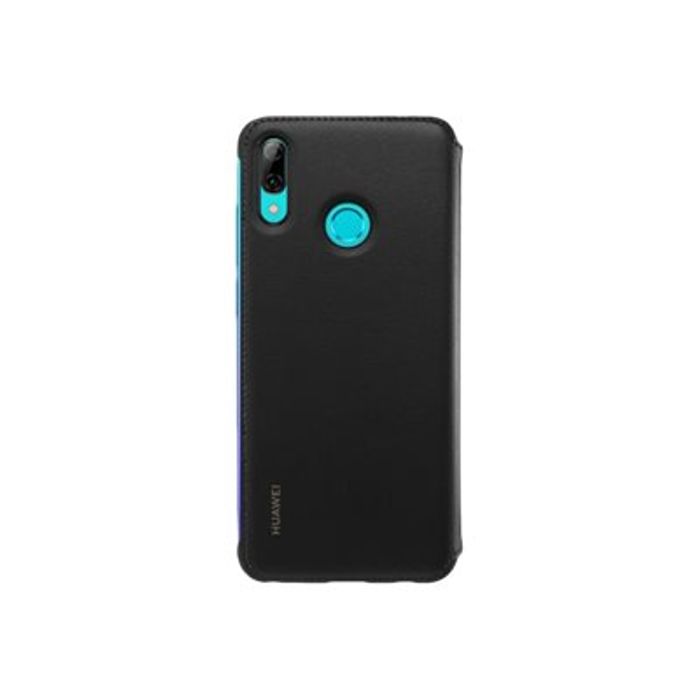 6901443277230-Huawei Flip - porte folio pour Huawei P Smart 2019 - noir-Arrière-2