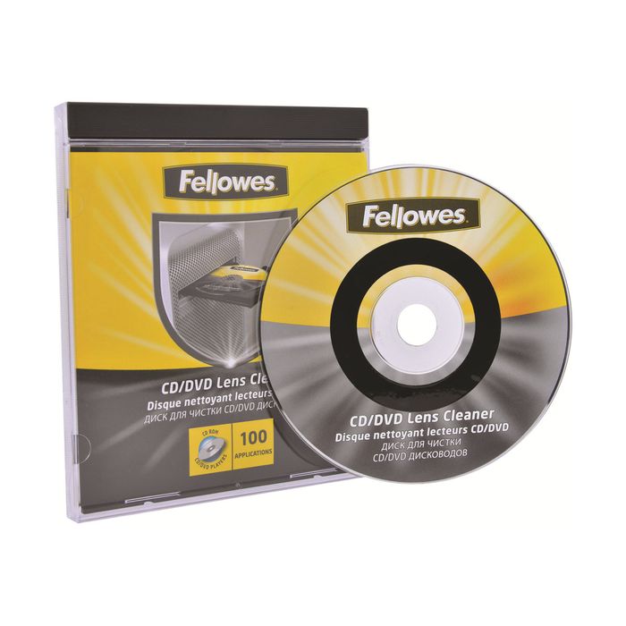 0400000997612-Fellowes - Disque de nettoyage pour lecteur de disque (CD/DVD)-Angle gauche-2