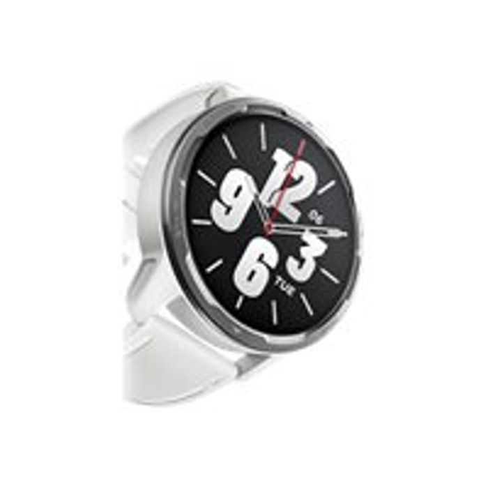 6934177755217-Xiaomi Watch S1 Active - montre connectée - blanc-Gros plan-4