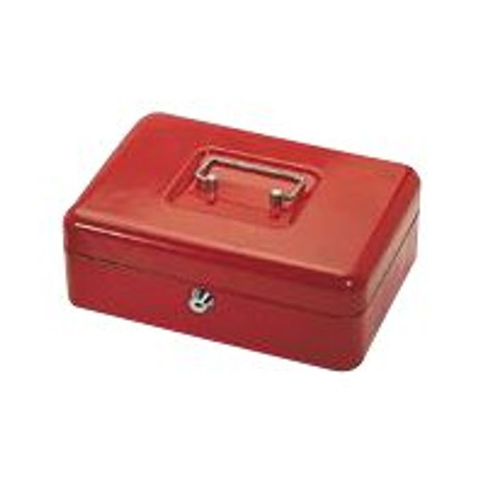 0400000146324-Solveig - Caisse à monnaie 25 x 18 x 9 cm - rouge-Angle droit-0