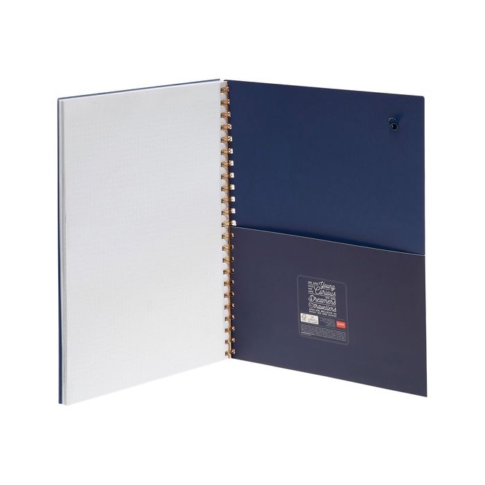 8053610786903-Legami - Cahier spiralé 3-in-1 - motif stars-Arrière-4