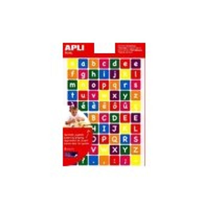 8410782144809-Apli - 3 feuilles gommettes lettres-Avant-0