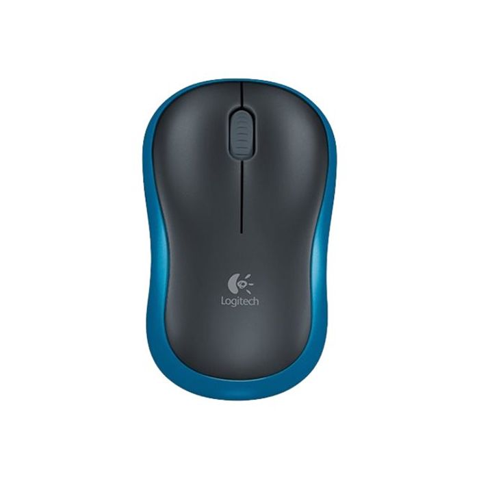 5099206028838-Logitech M185 - souris sans fil - bleu-Avant-1