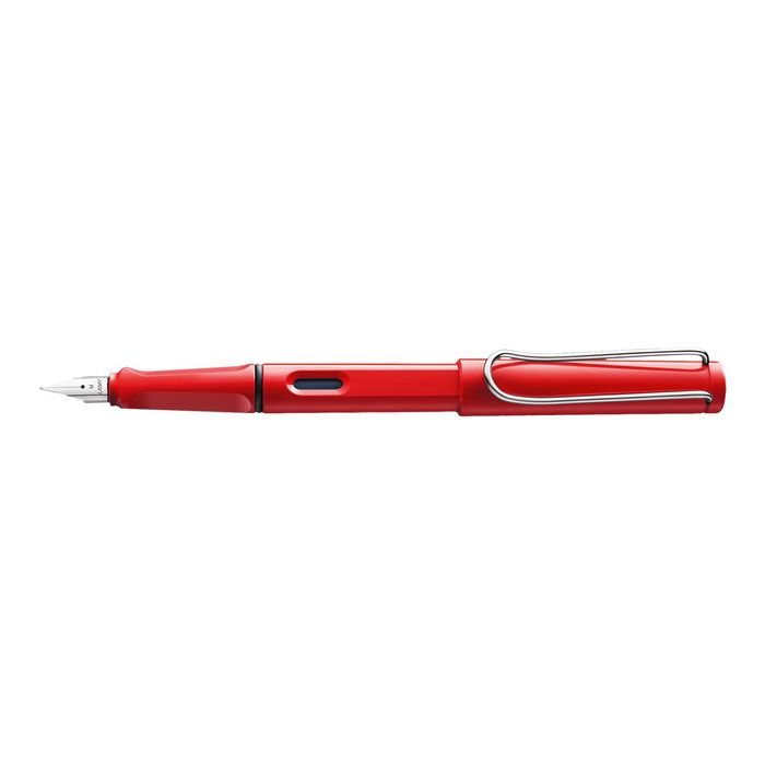 4014519052524-LAMY safari - Stylo plume plastique - rouge brillant-Angle gauche-0