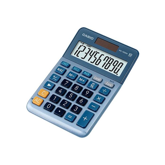 4549526609923-Casio MS-100EM - calculatrice de bureau-Angle droit-1