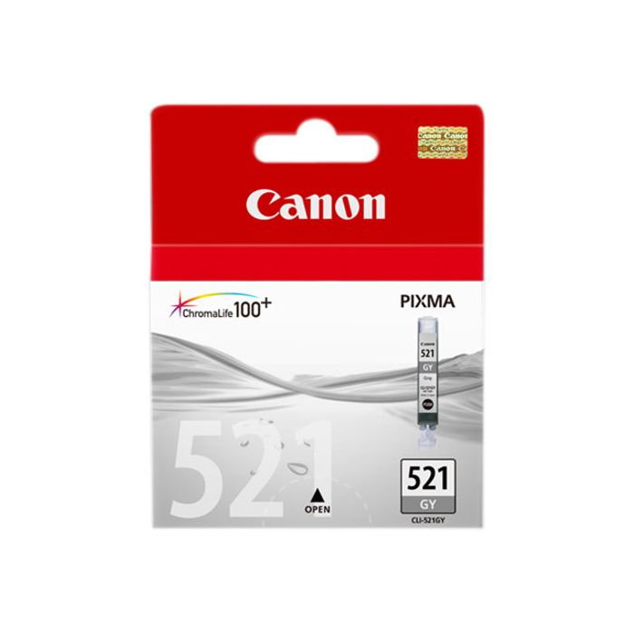 4960999577555-Canon CLI-521 - gris - cartouche d'encre originale-Avant-3