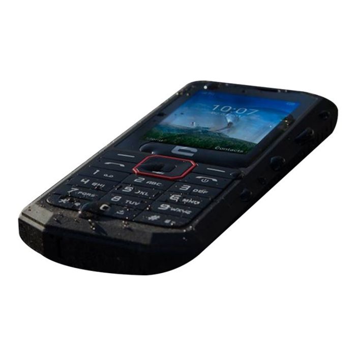 3700764702871-Crosscall Spider X5 - téléphone mobile - 128 Mo - noir-Angle droit-1