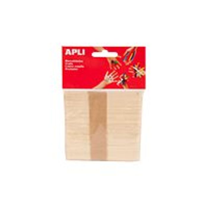 8410782130635-Apli - 50 bâtons de bois-Avant-0