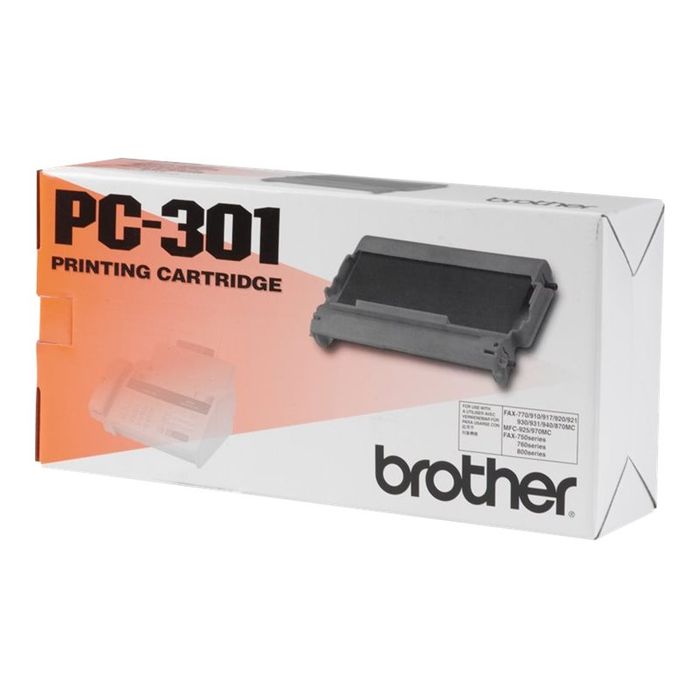 4977766054409-Brother PC301 - noir - ruban d'impression original-Angle droit-1