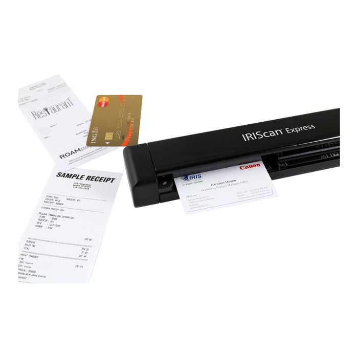 5420079900028-IRIScan Express 4 - scanner de document A4 - portable - USB-Gros plan-3