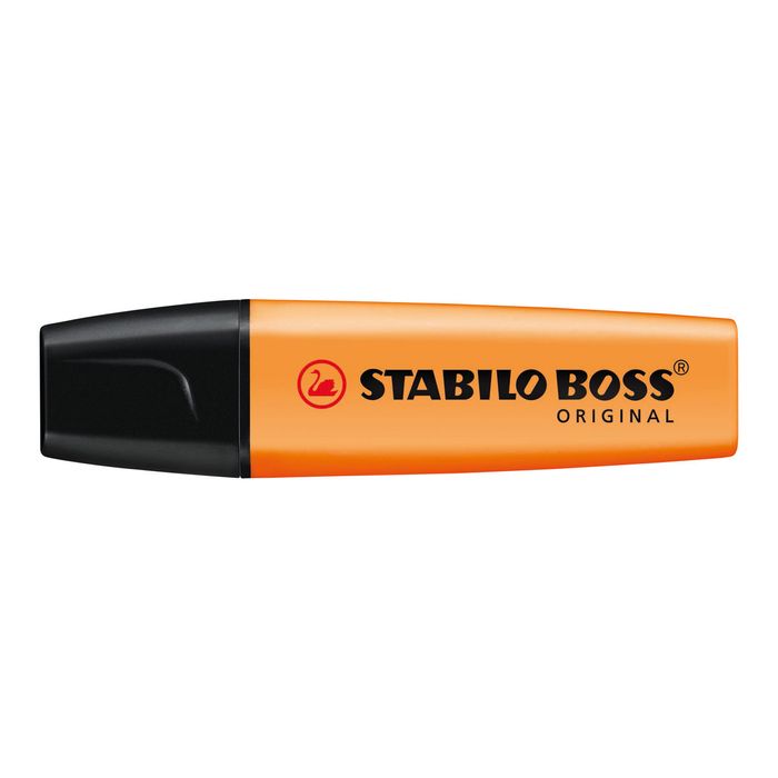 4006381215695-STABILO BOSS ORIGINAL - Pack de 4 surligneurs - orange, jaune, vert, rose-Angle gauche-3