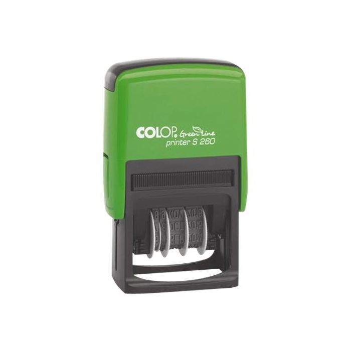 9004362429111-Colop - Tampon Dateur Printer Green Line S260 - "télécopie"-Avant-1