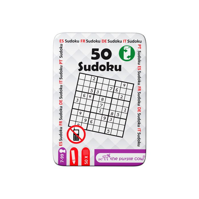 3664447058498-Oberthur - Jeu de voyage : 50 cartes sudoku-Avant-0