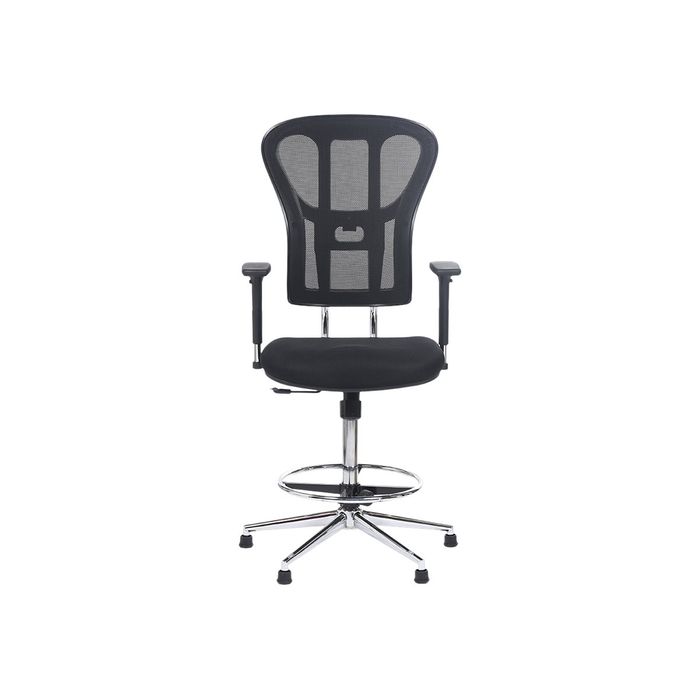 3701338800788-Siège technique TANET - fauteuil haut - hauteur réglable jusqu'à 71 cm - accoudoirs règlable en hauteur - repose-pieds - do-Avant-0