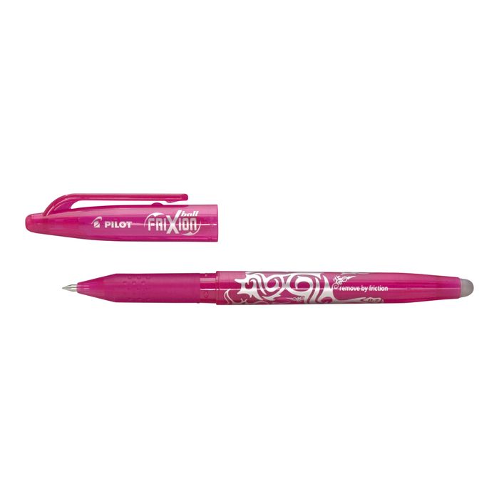 4902505358067-Pilot Frixion Ball - Roller effaçable - 0,7 mm - rose-Angle gauche-0