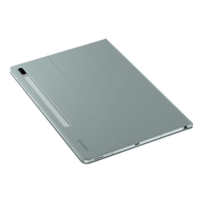 8806092318007-Samsung EF-BT730 - porte folio pour Galaxy Tab S7 FE, Tab S7+ - vert-Arrière-3