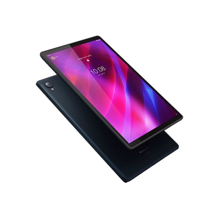 0195713636810-Lenovo Tab K10 ZA8R - tablette 10,3" - Android 11 - 64 Go - bleu abyss-Multi-angle-3