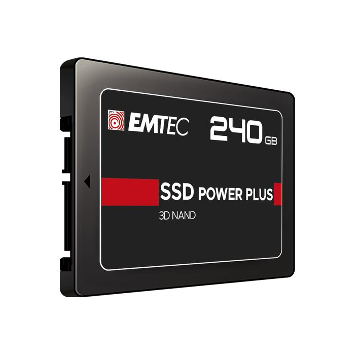 3126170136404-EMTEC X150 Power Plus 3D NAND - Disque dur SSD - 240 Go-Angle gauche-0