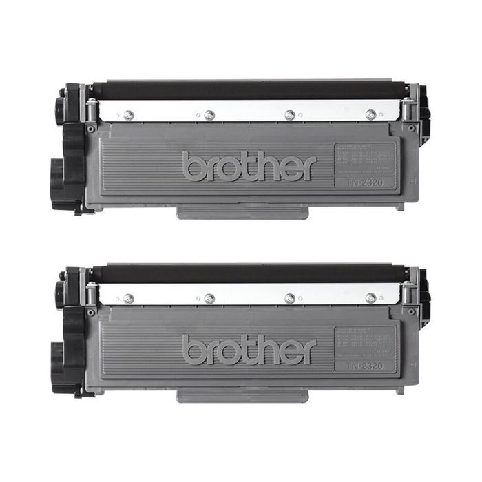 4977766812740-Brother TN2320 - Pack de 2 - noir - cartouche laser d'origine-Avant-0