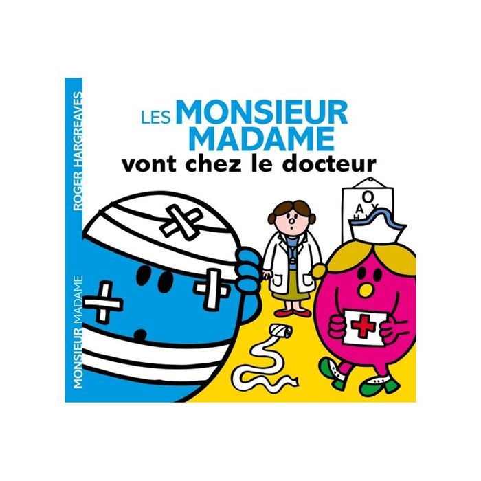 9782012045668-Les Monsieur Madame vont chez le docteur - par Hargreaves Roger-Avant-0