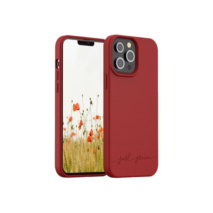 3571211463788-Just Green - coque de protection pour Iphone 13 Pro Max - rouge-Multi-angle-0