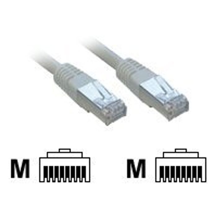 3700224733162-MCL Samar - câble réseau RJ45 CAT 6 F/UTP - 1 m -noir-Image du produit-0